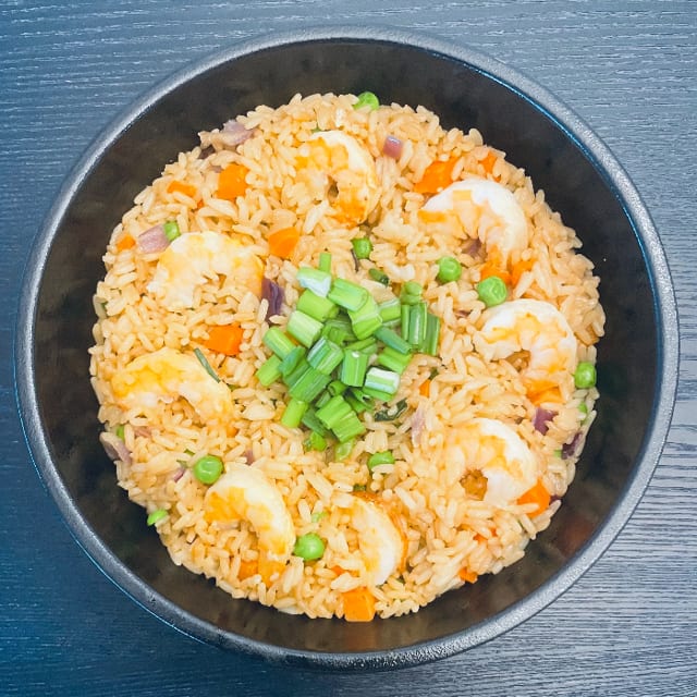 MC 14 - Hibachi Fried Rice with Shrimp.