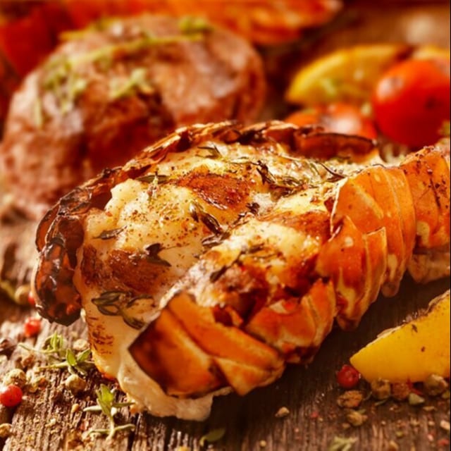Fried Lobster Tail Basket.