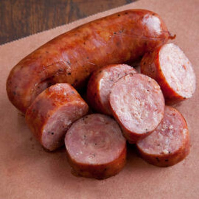 Beef Sausage.